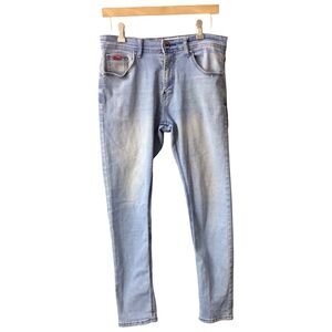 Men's Denim Skinny Jeans - Light Blue